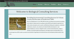 Desktop Screenshot of biologicalconsultingservices.com